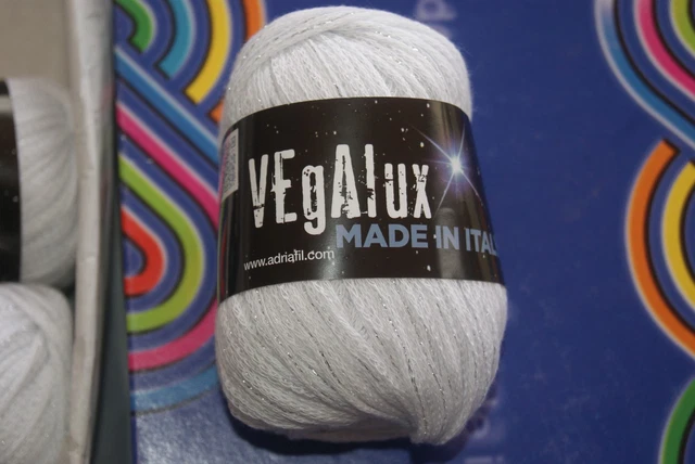 Lot De 9 Pelotes De Laine Dada Adriafil Coloris 42 - Fil Chenille Polyamide Modal