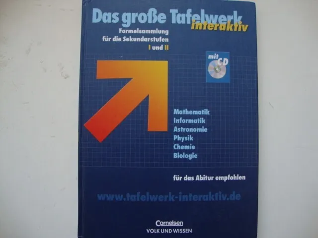 Tafelwerk interaktiv - Mathe, Informatik, Astro, Physik, Chemie, Bio, Abitur