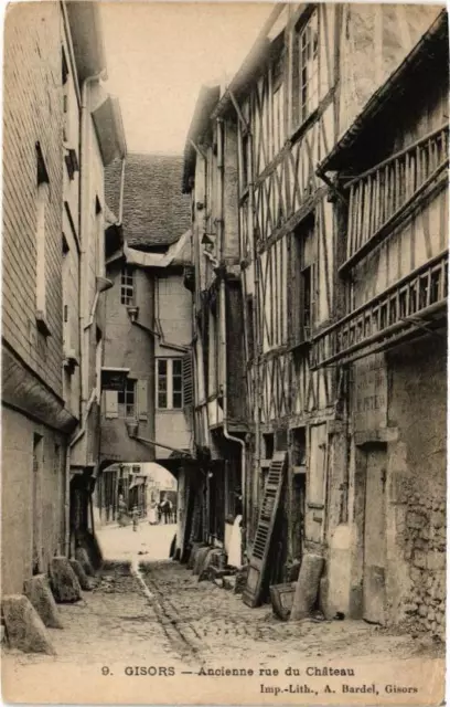 CPA GISORS - Ancienne rue du Chateau (182106)