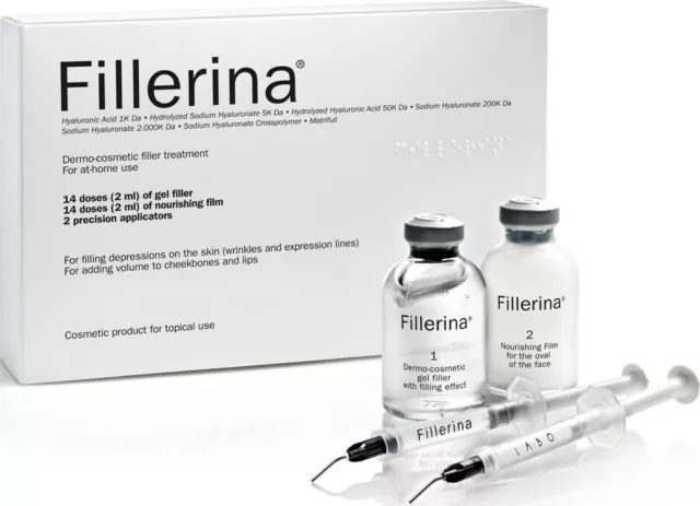 Labo Fillerina Plus Dermo-Cosmetic Filler Treatment Grade 1 2 4 5