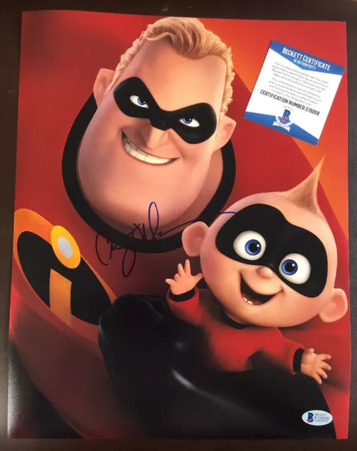 CRAIG T. NELSON SIGNED 11x14 PHOTO THE INCREDIBLES AUTOGRAPHED BAS BECKETT COA