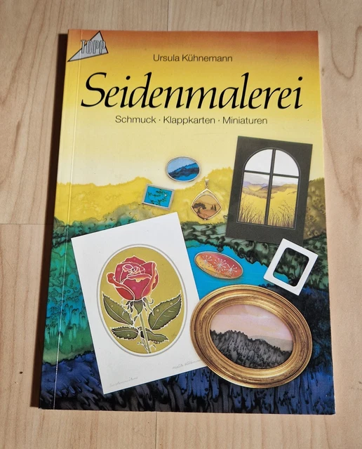 Seidenmalerei Anleitungen Bastelbücher Karten Und Kissen Aus Seide