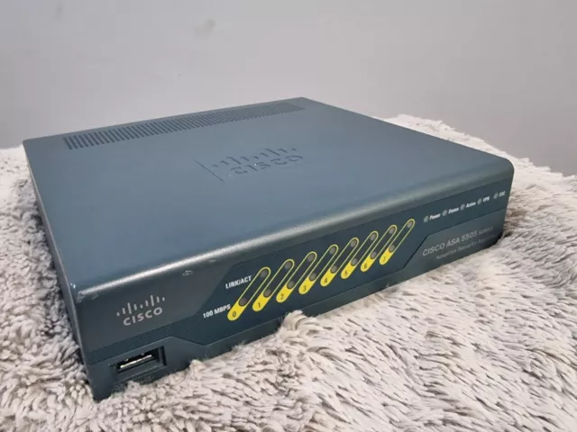 Cisco ASA 5505 Adaptive Security Appliance: No power adaptor