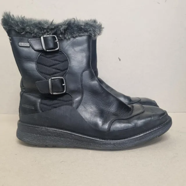 Merrell Womens Tremblant Ezra Zip Polar Waterproof Boots black Size UK5.5 EU38.5