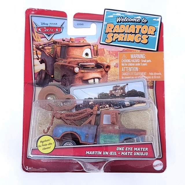 Disney Pixar Cars One Eye Mater Radiator Springs With Keychain 2021 Tow Mater