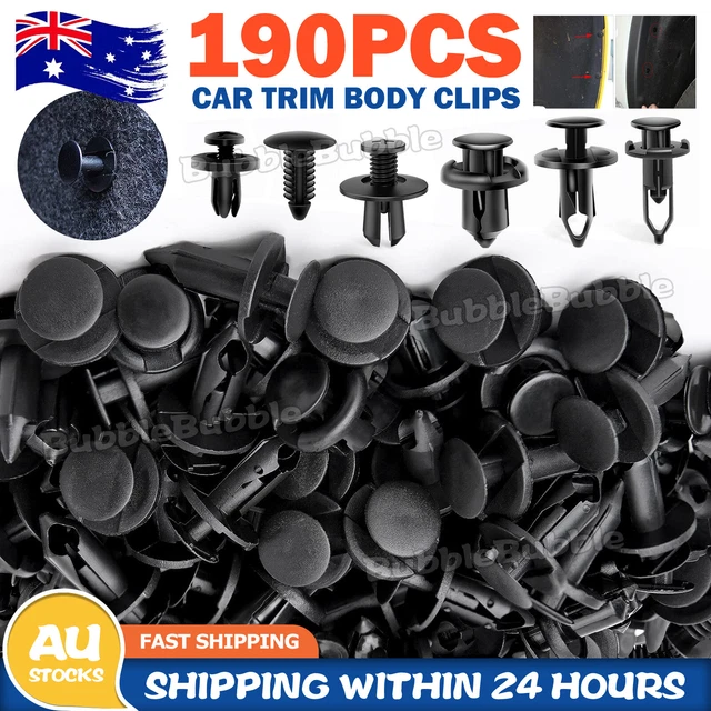 4 types 40x Car Push Retainer Pin Body Bumper Rivet Trim