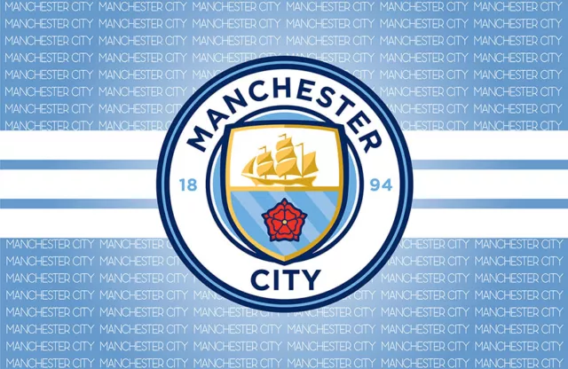 Photo Mural-MANCHESTER CITY FC-(5956)-NON WOVEN-Wallpaper-Football Club XXL