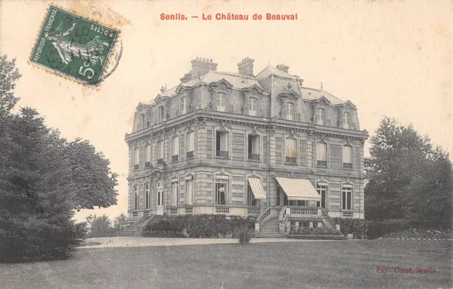 Cpa 60 Senlis / Chateau De Beauval