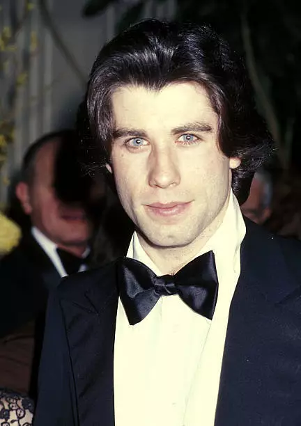 John Travolta at the 35th Golden Globe Awards on January 28, 1 - 1978 Photo 1
