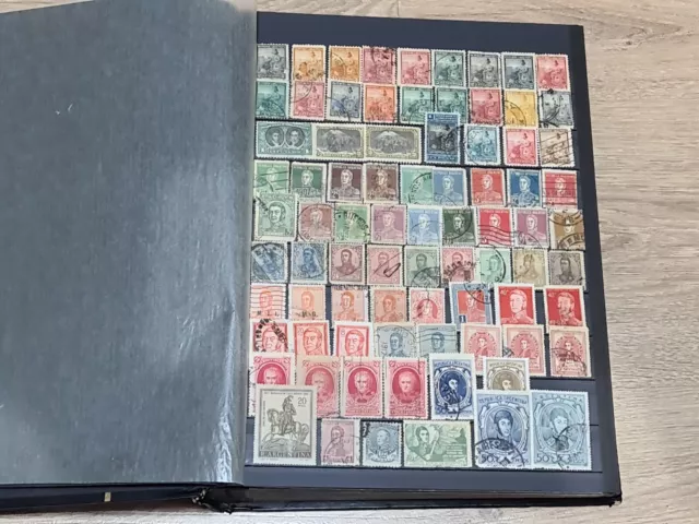 Latin America South America collection of 3138 stamps in an album.