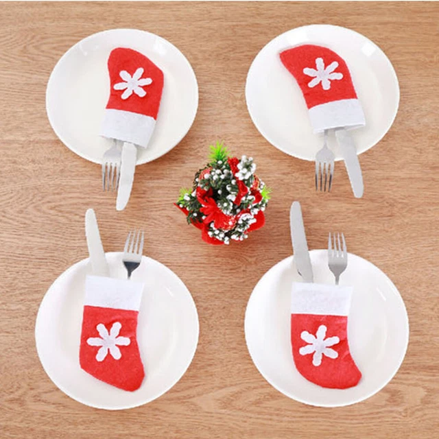 10 pz mini calze natalizie festa di Natale preferite calze Natale
