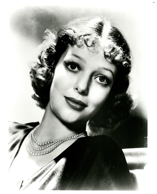 LORETTA YOUNG AMERICAN Actress Unsigned Vintage Celebrity 8x10 B&W
