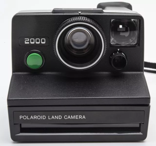 Polaroid Land Camera 2000 Sofortbildkamera Instant Camera m. grünem Auslöseknopf