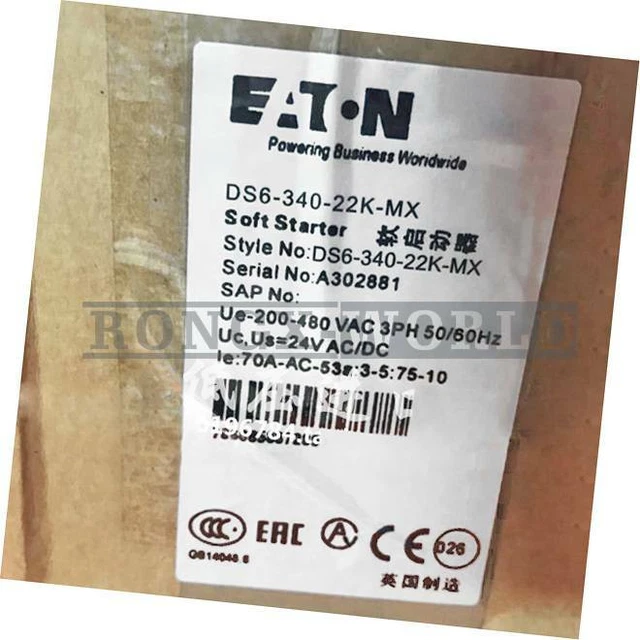 ONE EATON DS6-340-22K-MX Soft Starter New