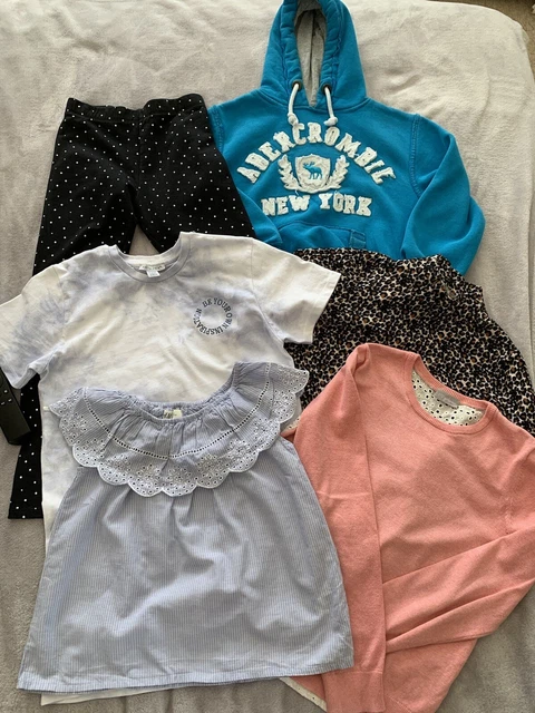 Fab Girls Bundle Age 9-10, H & M Next, Abercrombie Hoody T-Shirt Leggings Blouse