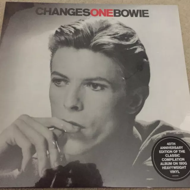 DAVID BOWIE 'CHANGESONEBOWIE' 40TH ANNIVERSARY EDITION 180g VINYL LP BRAND NEW