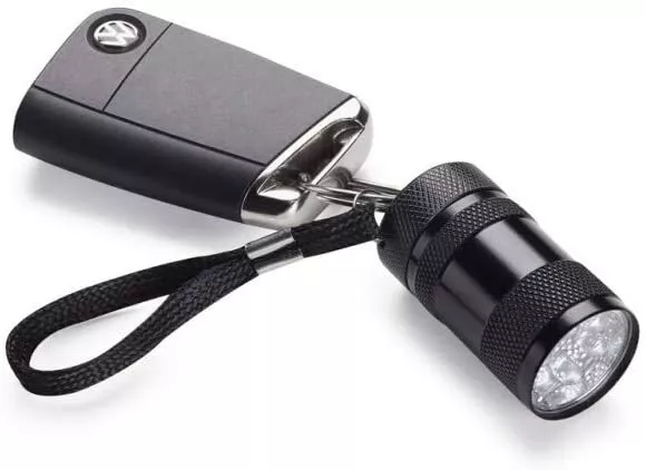 Led Pocket Keyring 6 Led Torch GENUINE VW VOLKSWAGEN MERCHANDISE