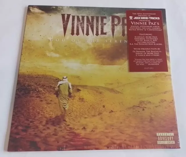 Vinnie Paz - God Of The Serengeti 2 LP Vinyl Album New Sealed Re-Issue Limited