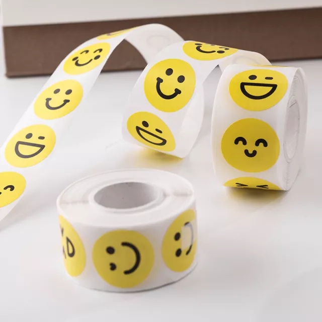 Children's Reward Stickers Cartoon Cute Smiley Face Small Stickers