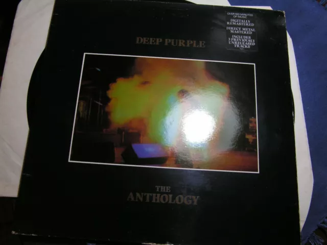 Deep Purple The Anthology Gatefold Double Vinyl Lp Emi Harvest E 2606131 1985