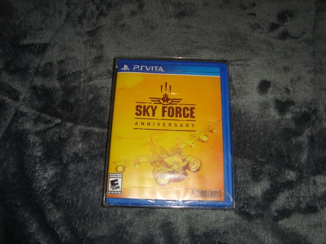 SKY FORCE ANNIVERSARY (Sony PlayStation Vita, 2018) NUEVO sellado