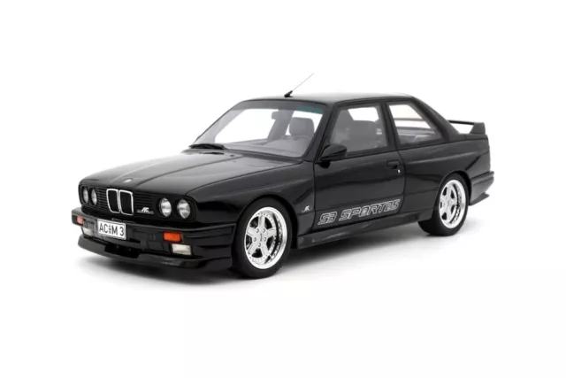 BMW AC Schnitzer E30 ACS3 Sport 2.5 1985 schwarz Modellauto 1:18 Ottomobile