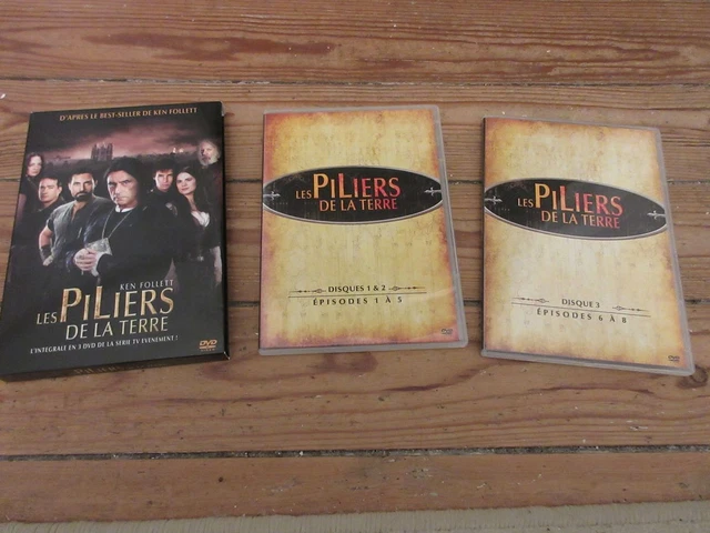 DVD SERIE TV Les PILIERS de la TERRE de Ken FOLLETT 2010 400mn + Bonus