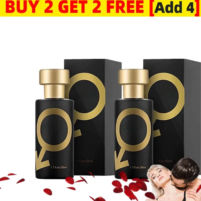 Black Aphrodisiac Golden Lure Her Pheromone Perfume Spray For Men