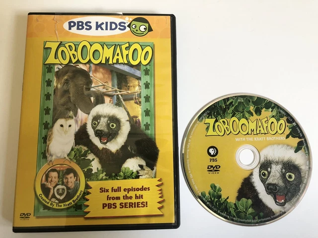 ZOBOOMAFOO: WITH THE Kratt Brothers (DVD) PBS Kids Six Episodes, *Tested*  $29.99 - PicClick