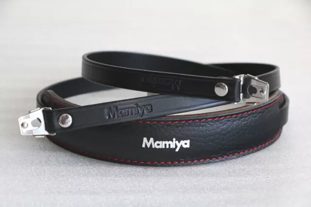 New Genuine Leather Shoulder Neck Strap Padded For Mamiya 645PRO-645SUPER Camera