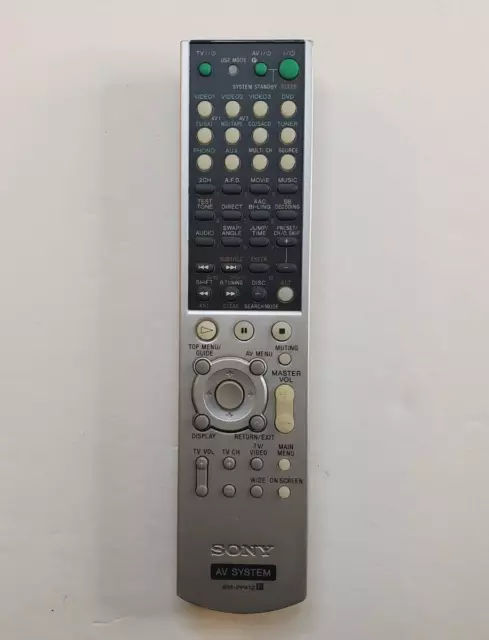 Genuine SONY RM-PP412 Receiver Remote Control