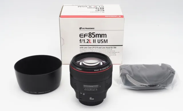 Canon EF 85mm 1.2 L II USM Topzustand #20965*