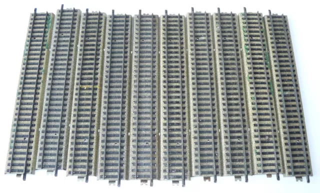 Märklin H0 3900 D 1/1 ++ 10x Gerades Modellgleis ++ #S5_279