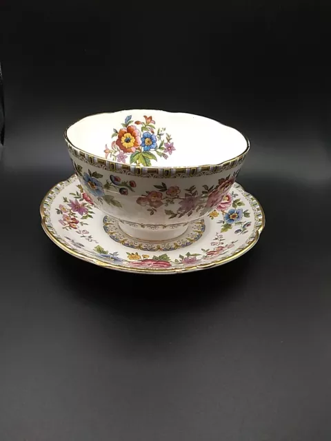 Royal Grafton Fine Bone China Malvern Made In England Bowl And Saucer