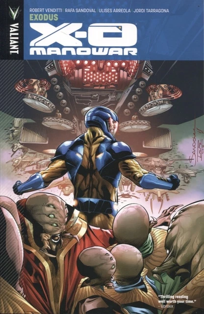 X-O Manowar Tpb Vol 10 Exodus Reps #39-42 New/Unread