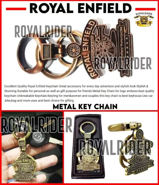 Convient au « porte-clés en métal » Royal Enfield - Avec expédition...