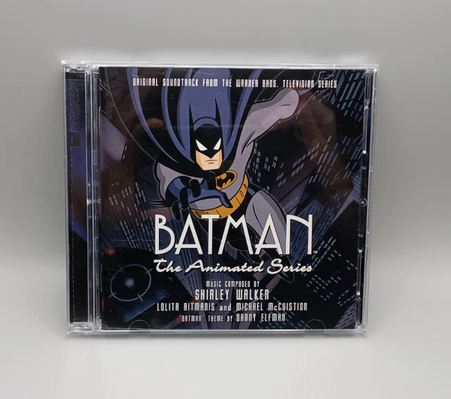 BATMAN: THE ANIMATED Series 2-CD Soundtrack OOP Limited Edition 2008 La ...