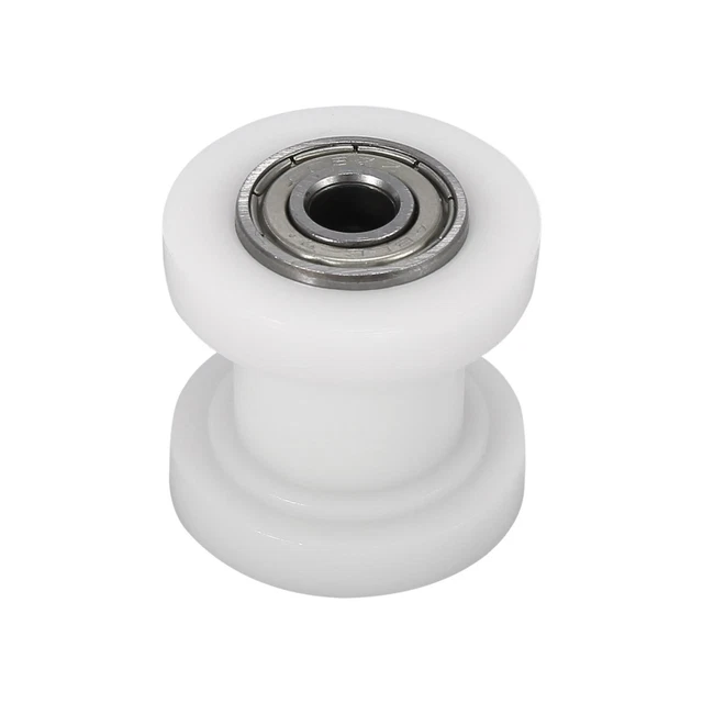 8mm Motocicleta Cadena Rodillo Polea Deslizador Tensor Rueda Guía