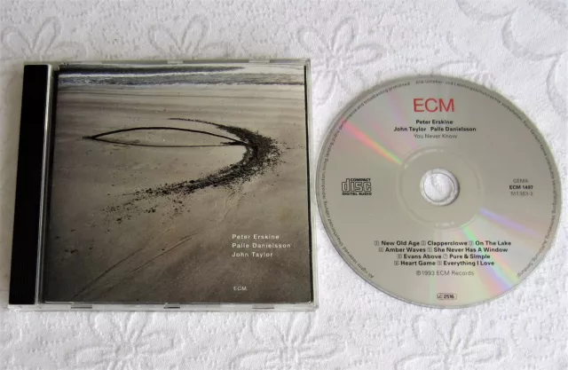 PETER ERSKINE - YOU NEVER KNOW - CD  Jazz  Germany 1993  ECM 1497 / 517 353-2