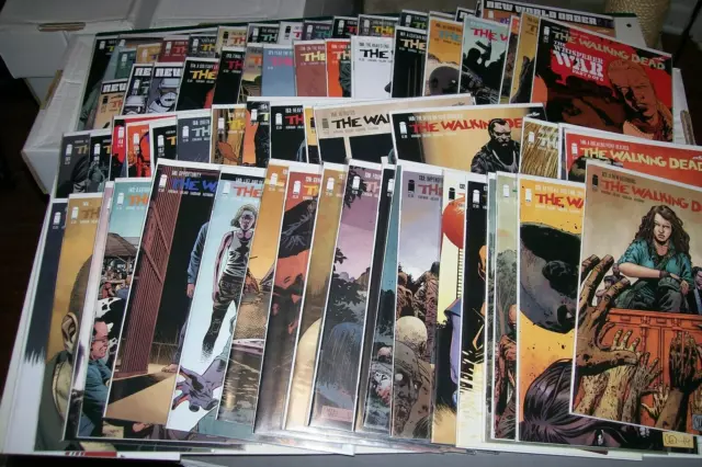 Walking Dead #127-193 Complete run 67 issues Image unread 1st Print