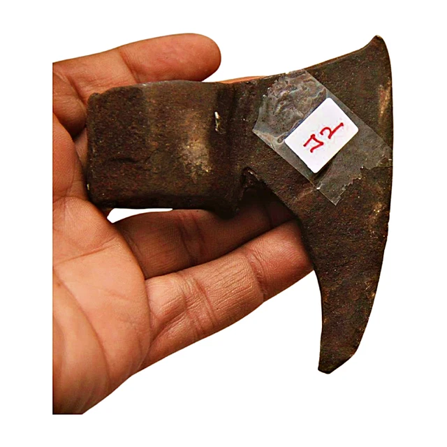 ANCIENNE HACHE D'ABATTAGE Forgée à La Main EUR 60,00