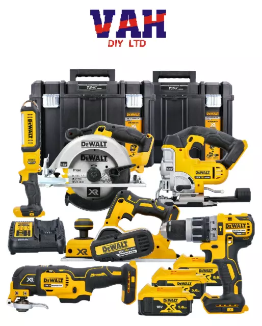 DeWalt DCK665P3T 18v XR Cordless 6 Piece Power Tool Kit inc 3 x 5.0Ah Batteries