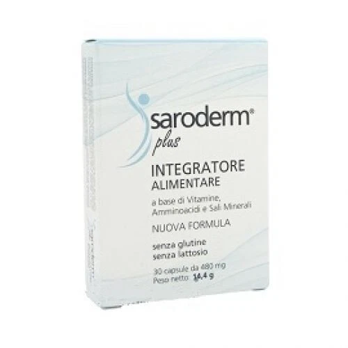 SARODERM PLUS Integratore Alimentare 30 Capsule - Capelli, unghie