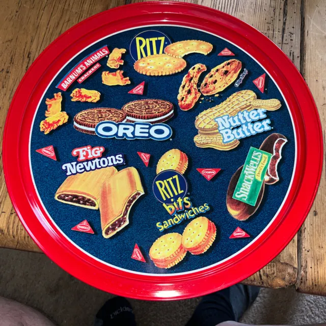 Vintage - NABISCO - Cookie Serving Tray - Oreo, Ritz - 13"  very nice