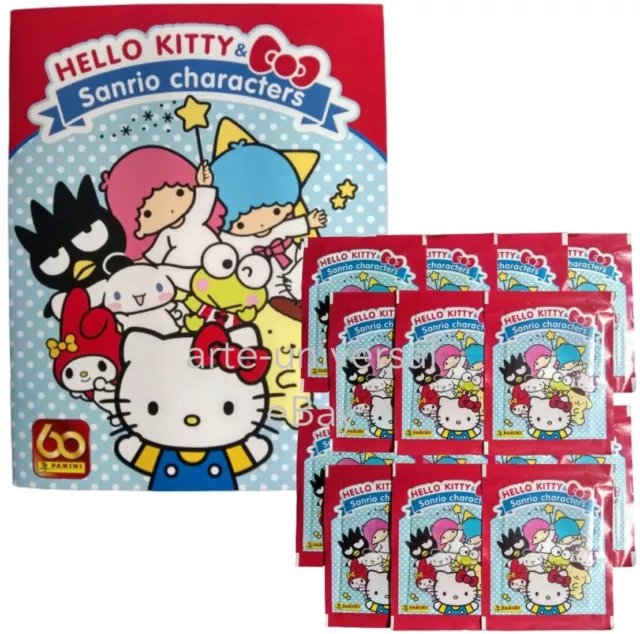 36 packs + ALBUM - HELLO KITTY SANRIO CHARACTERS Panini Sticker Collection 2021