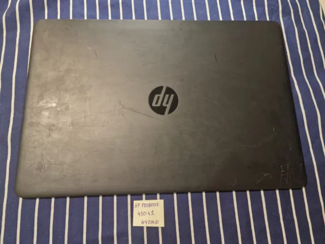 HP ProBook 450 450-G1 LCD Top Lid Back Cover + Lead Aerial Antenna Wi-Fi