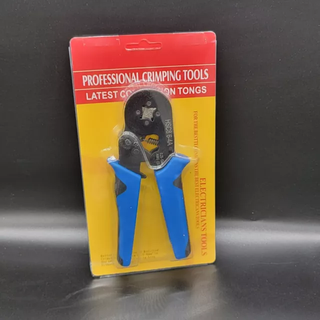 Professional Ratcheting Ferrule Crimper Cable End-Sleeves Electrical Crimp Tool