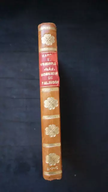 Georges Manoir Armand Verhylle - Monsieur de Falindor - Livre relié