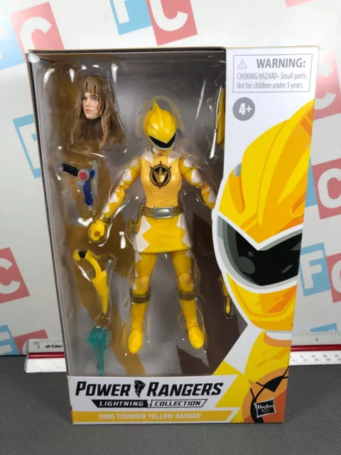 Hasbro Power Rangers Lightning Collection Dino Thunder Yellow Ranger Figure