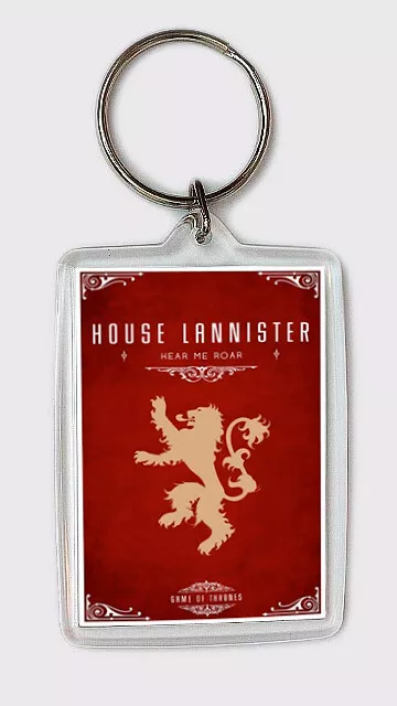 Casa Lannister House Lannister Llavero Juego De Tronos Keyring Game Of Thrones